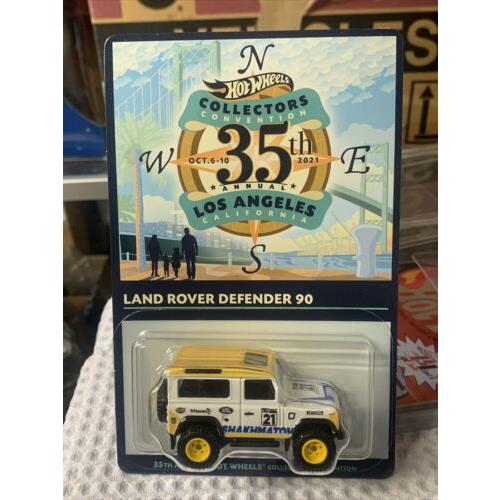 Hot Wheels 2021 35th L.a. Convention Land Rover Defender 90 01733/04000