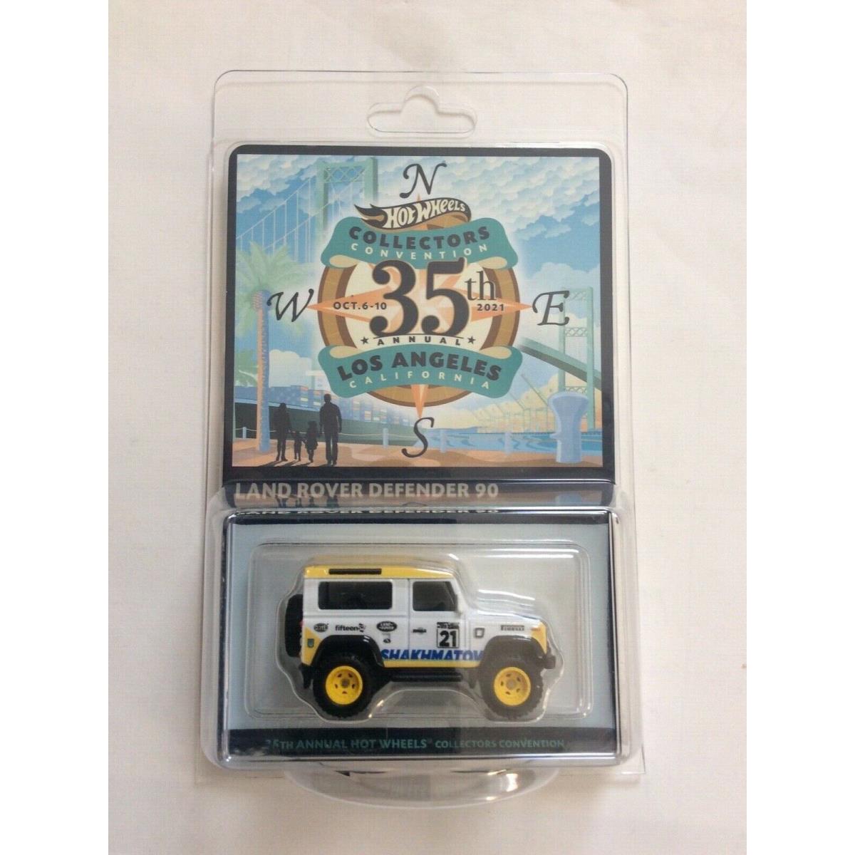 Hot Wheels 35th La. Convention Land Rover Defender 90 Dinner Car 2630 OF 4000