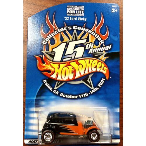 2001 Hot Wheels 15th Annual Collector`s Convention `32 Ford Vicky - 1 of 4 000