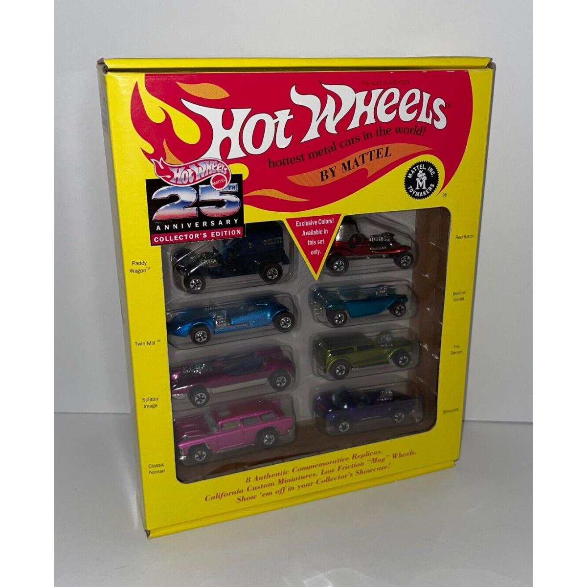 Hot Wheels Vintage Series 25th Anniversary Series 1 8-Car Set