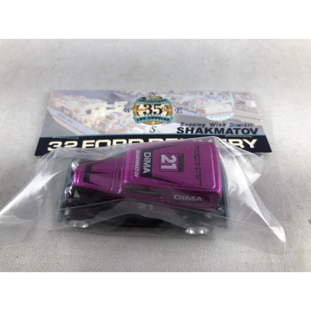 Collectors Convention 35th Hot Wheels Dinner 32 Ford Delivery Pink
