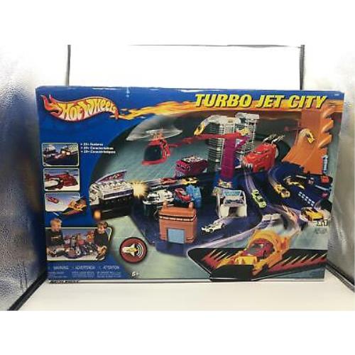 2002 Mattel Hot Wheels Turbo Jet City Nos 54942