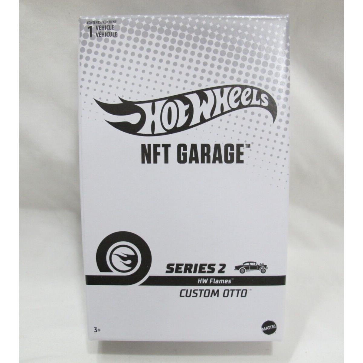Hot Wheels Custom Otto Premium - Mint 1500NFT Garage Series 2