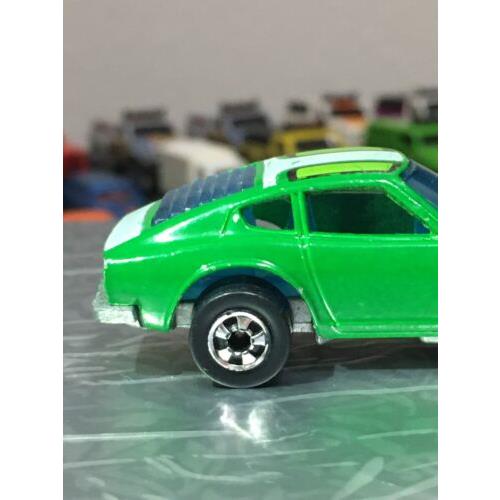1976 Error Mattel Hot Wheels Datsun Z Whiz Green - Fairlady Z - 240z