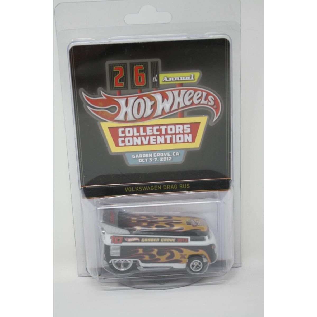 Hot Wheels 26TH Convention Volkswagen Drag Bus 1546 ON Card