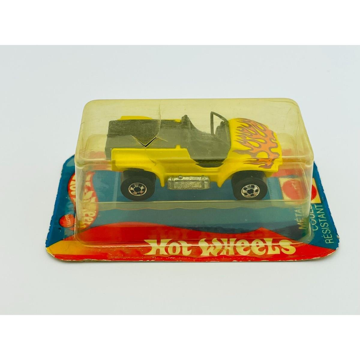 Hot Wheels French Blackwall Sand Drifter Yellow in Cube Made in France