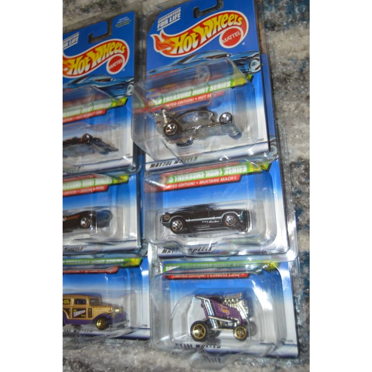 Hot Wheels 1999 Treasure Hunt Complete Set All in Protecto Paks