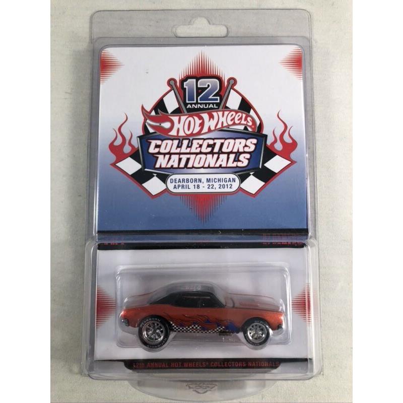 Collectors Nationals Convention 12th Annual Hot Wheels Dearborn 67 Camaro