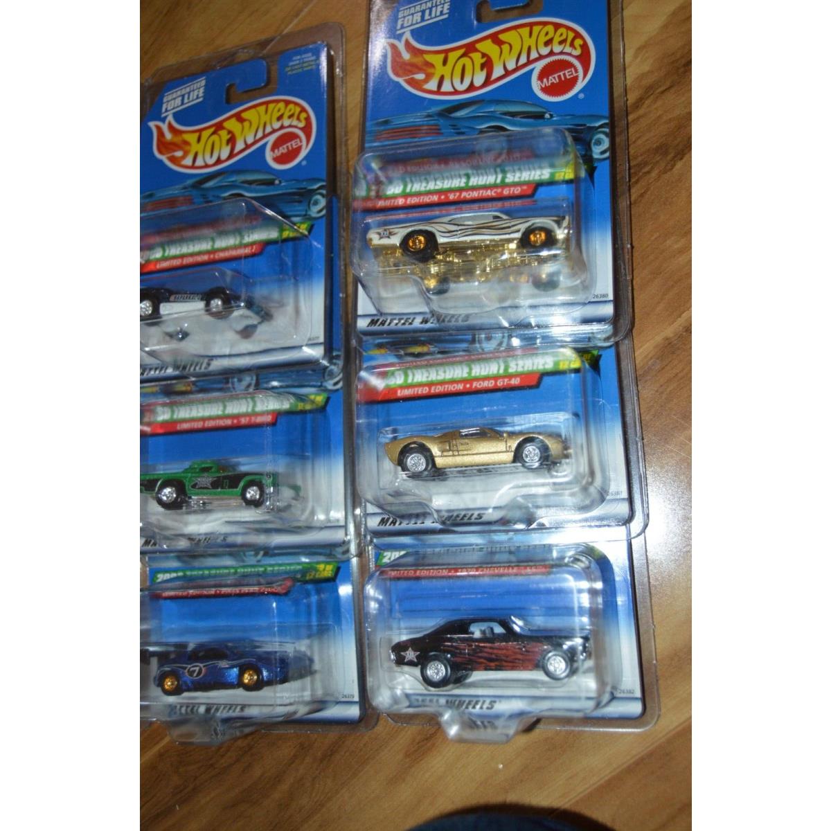 Hot Wheels 2000 Treasure Hunt Complete Set All in Protecto Paks