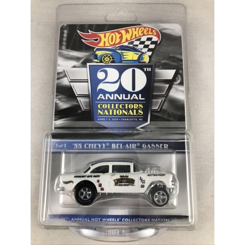 Collectors Convention 20th Annual 2020 Hot Wheels 55 Chevy Bel-air Gasser