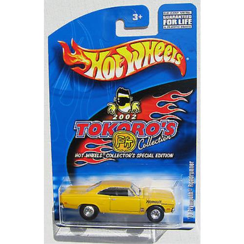 Hot Wheels 2002 Tokoro`s 1970 Plymouth Roadrunner Collector Editions