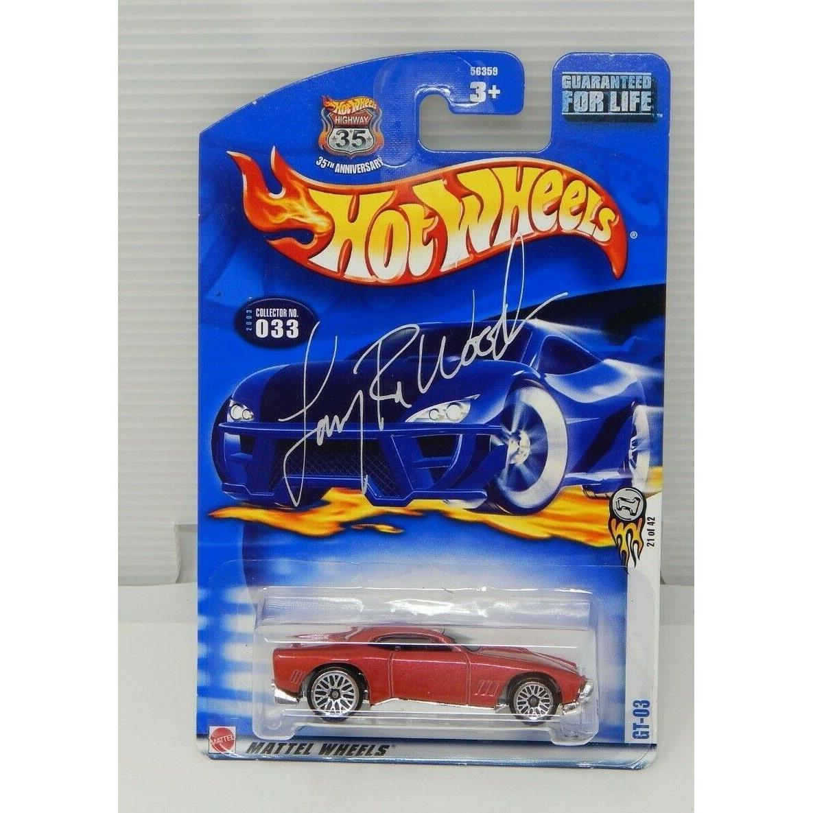 Hot Wheels 35th Anniversary GT-03 Signed by Larry Wood