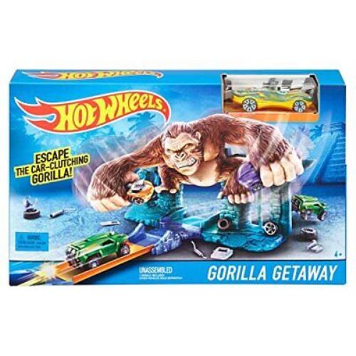 Hot Wheels Gorilla Getaway Track Set