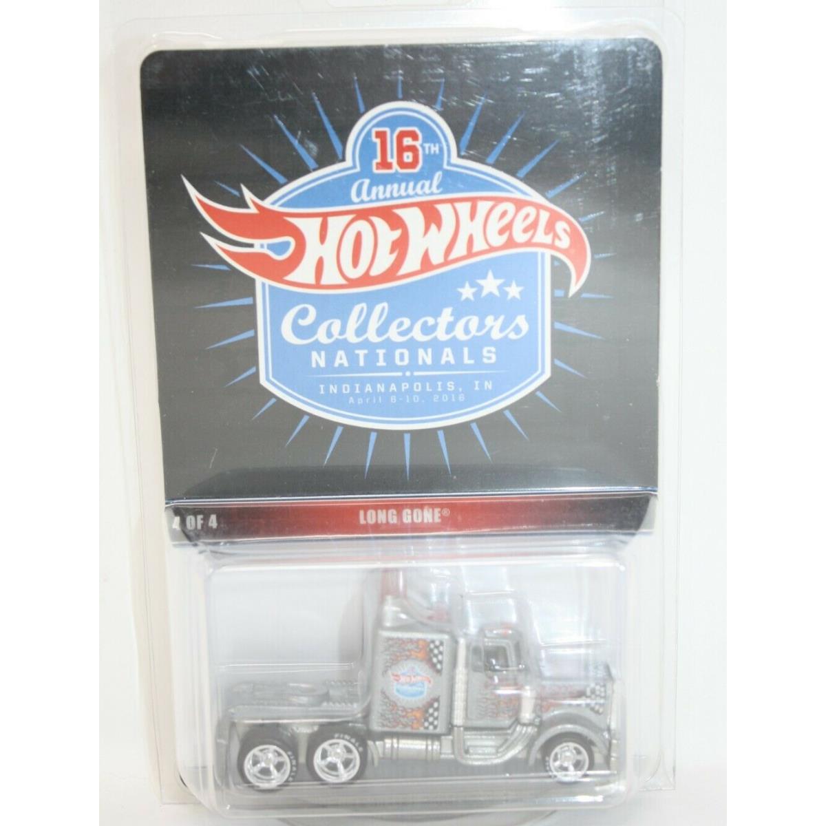 Hot Wheels 16th Collectors Nationals 2016 Long Gone 830/1200