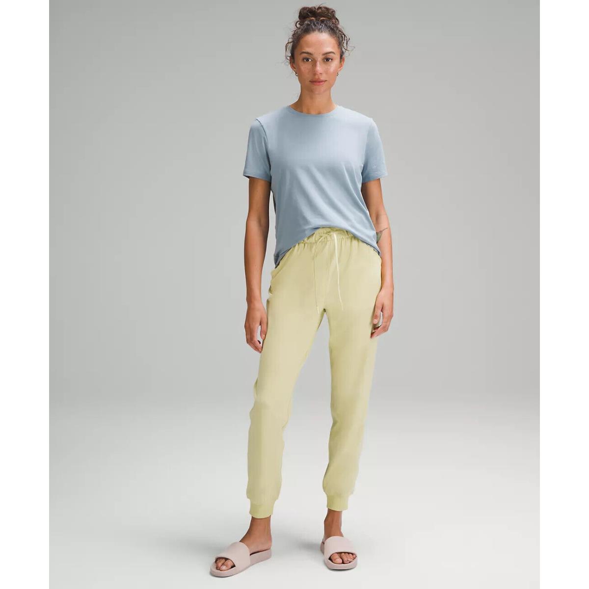 Lululemon Stretch High Rise Relaxed Fitting Jogger - Retail Finch Yellow