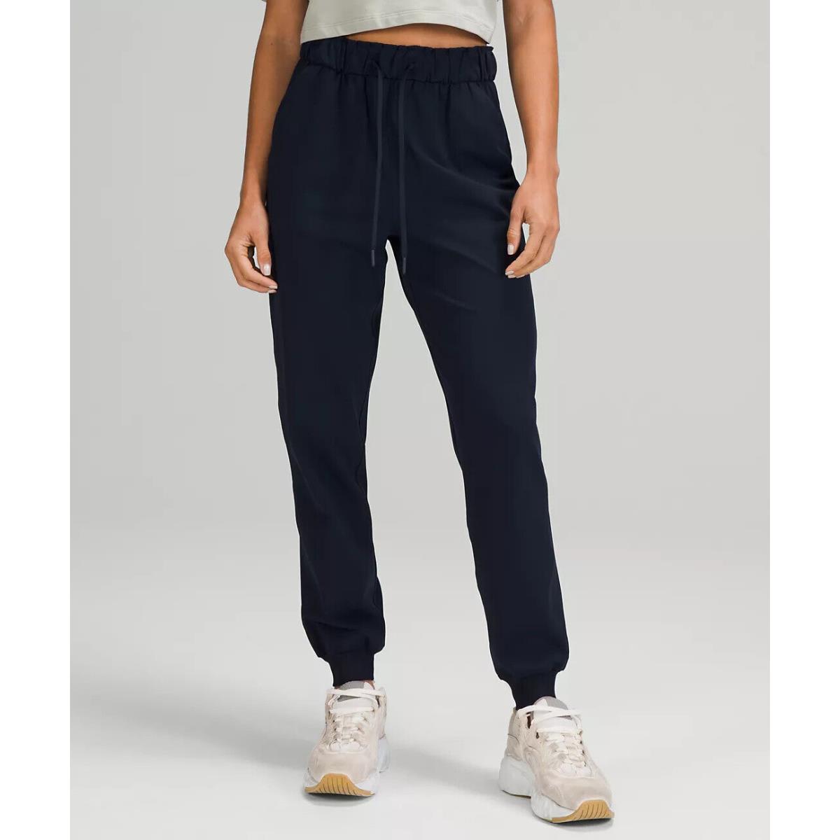 Lululemon Stretch High Rise Relaxed Fitting Jogger - Retail True Navy