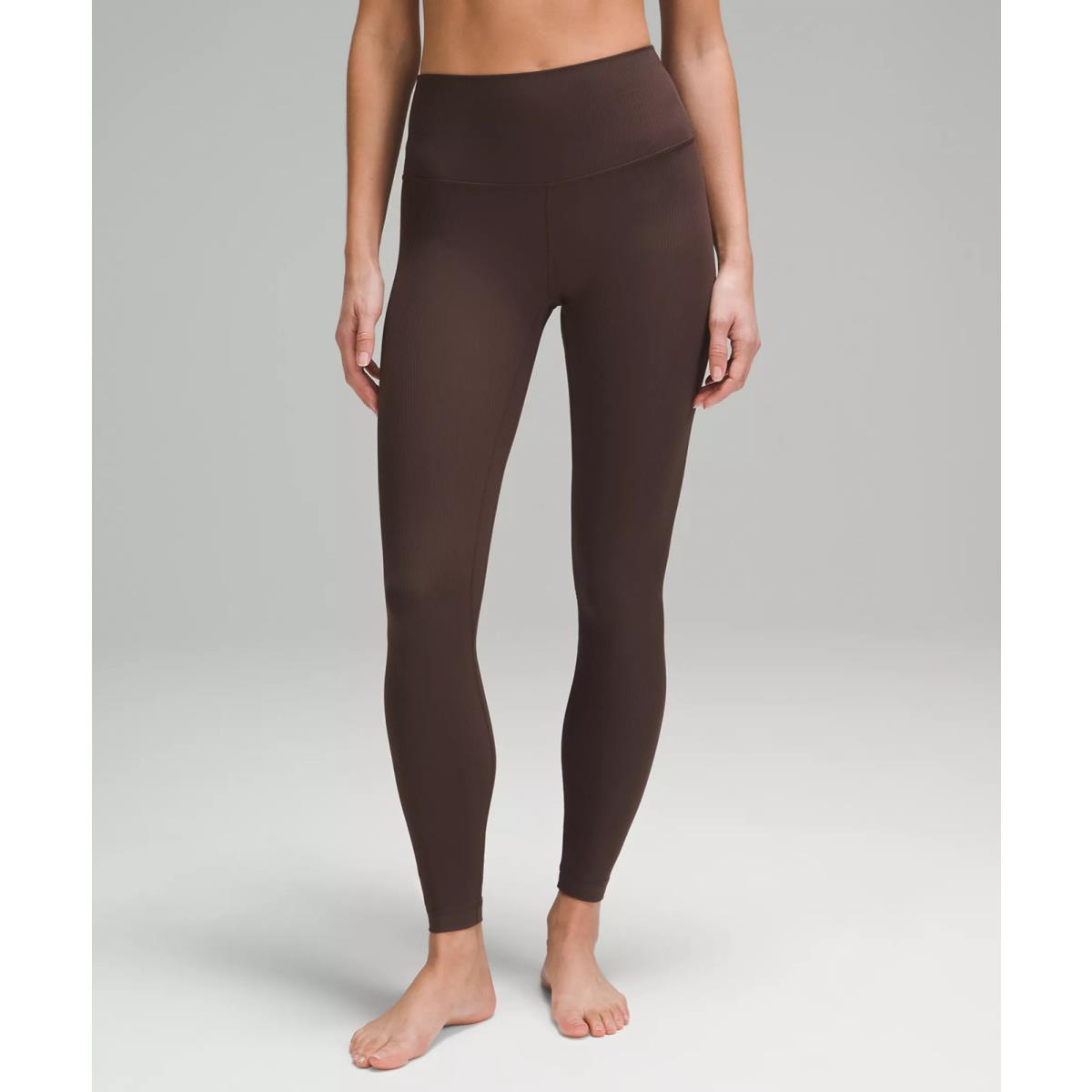 Lululemon Align Ribbed High Rise Pant 28 - Retail Espresso