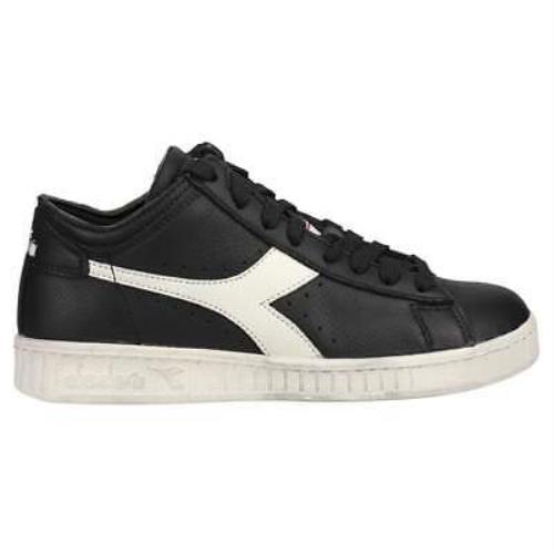 Diadora Game L Waxed Row Cut Lace Up Sneaker Mens Black Sneakers Casual Shoes 17
