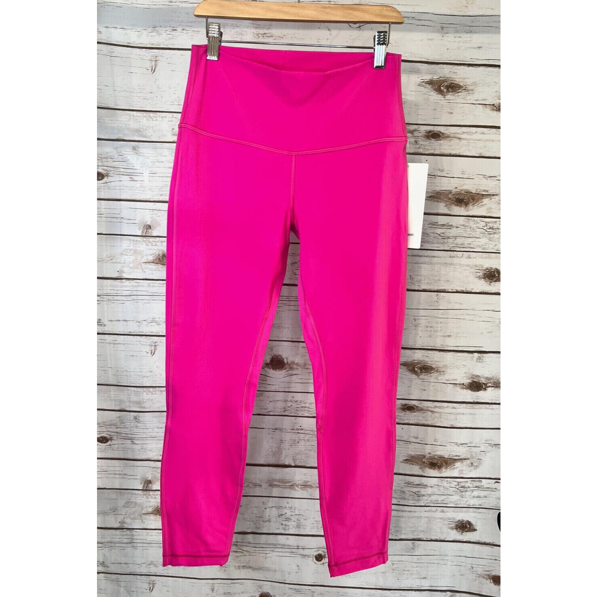 Womens Lululemon Size 12 Align HR Pant 21 Sonic Pink Sncp Nulu Tight Soft