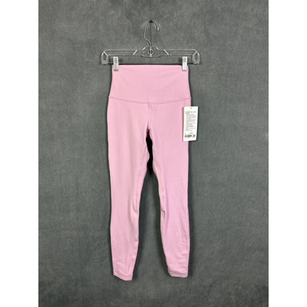 Womens Lululemon Size 10 Align HR Pant 25 Pink Pkpi Nulu Tight Soft