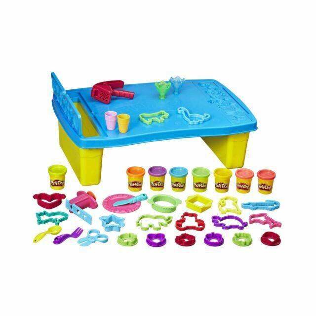 Play-doh Play `n Store Table Arts Crafts Activity Table Ages 3 and up