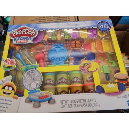 Play-doh Play Doh Kitchen Creations Ultimate Barbecue 40 Pcs