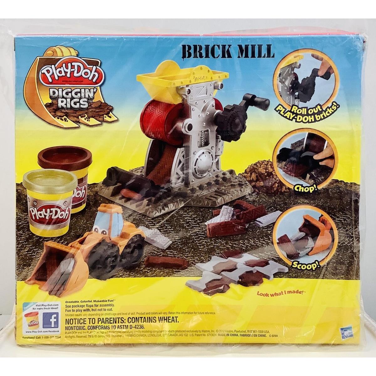 Play-doh 49430 Diggin Rigs Multicolor Tonka Chuck Friends Brick Mill Set 3+