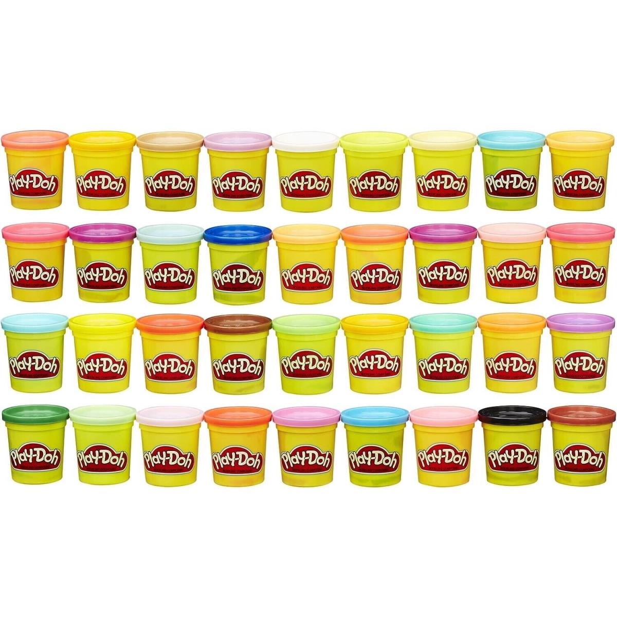 Play-doh Modeling Compound 36-Pack Case Assorted Colors 3Oz Cans