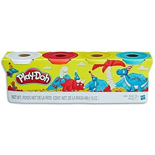 Play-doh PD Play Doh Compound Bundle Classic Colors 4 Pack + Wild Colors 4 Pack + Sweet