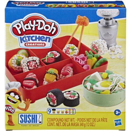 Play-doh Kitchen Creations: Sushi Play Food Set with Bento Box and 9 Non-toxic