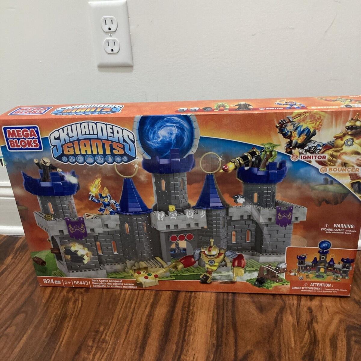 Mega Bloks Skylanders Giants Dark Castle Conquest New/sealed 95443 Ages 5+