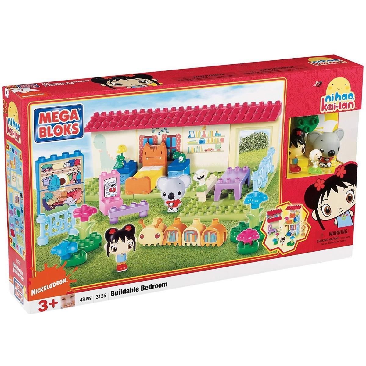 Mega Bloks Kai-lan Bedroom Preschool Building Set