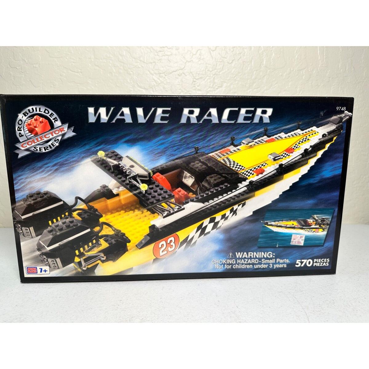 Mega Blocks Pro-builder Collector Series Wave Racer Set Box 9748