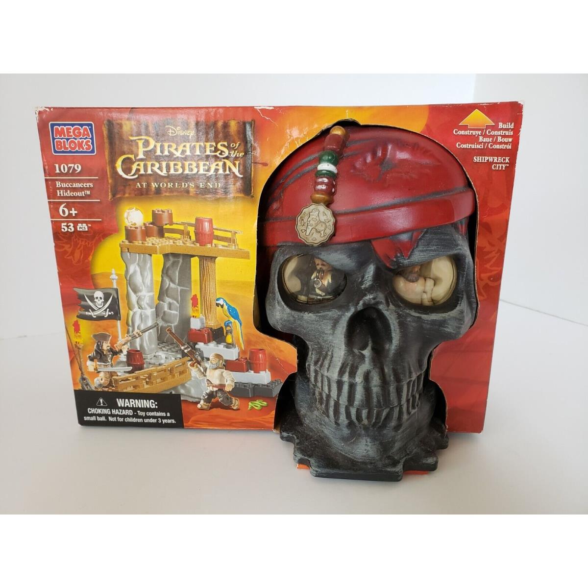Mega Bloks Pirates OF The Caribbean 53 Pcs Bucaneer`s Hideout - X-11