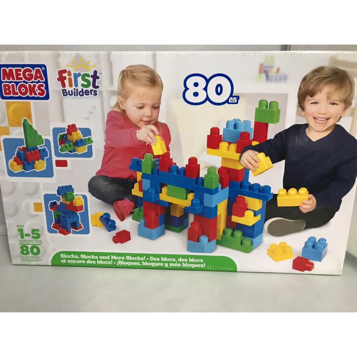 Mega Bloks First Builders 80 Pcs. 8197