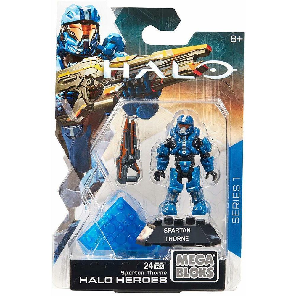 Mega Bloks Construx Halo Heroes Series 1 Spartan Thorne DKW62