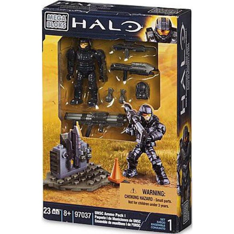 Mega Bloks Halo Unsc Ammo Pack I Set 97037