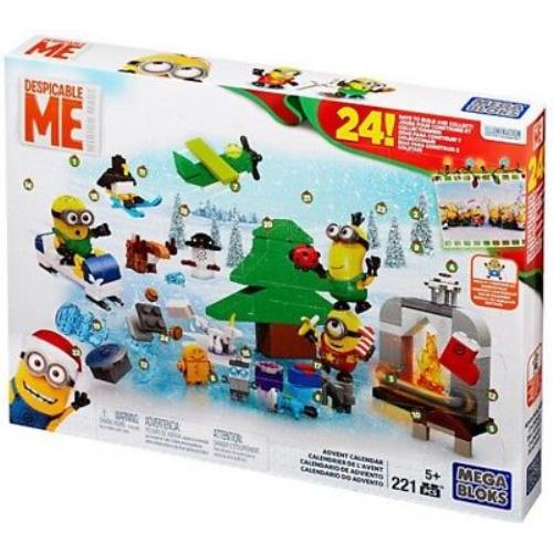 Mega Bloks Despicable Me Minion Made 2015 Advent Calendar Set 38654