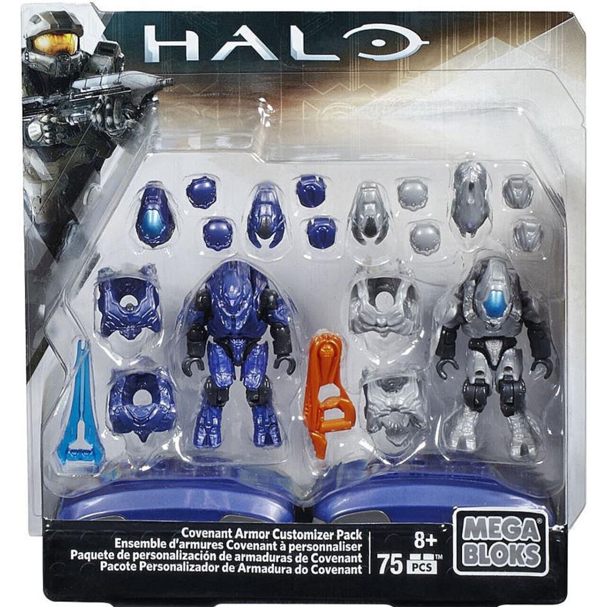 Halo Mega Bloks Covenant Armor Customizer Pack CNH21 Elite Zealot Ranger Min
