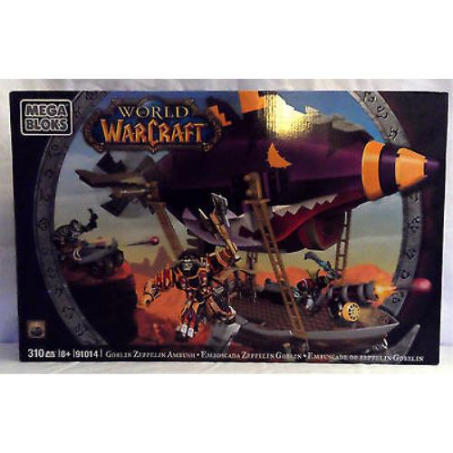 World OF Warcraft Mega Bloks Goblin Zeppelin Ambush 91014