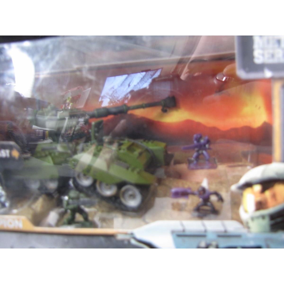 Mega Bloks Halo Universe Metal Series Unsc Scorpion Diecast Figure Included