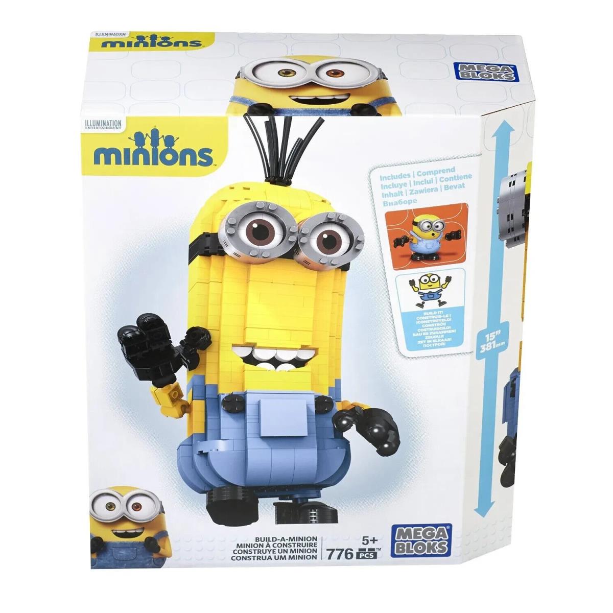 Minions Movie Build-a-minion Mega Bloks CNF59 Minion Construction Set