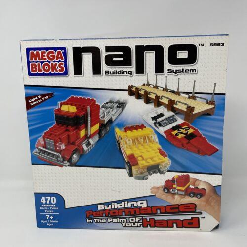 Mega Bloks Nano Building System 5983 Off Shore Racing