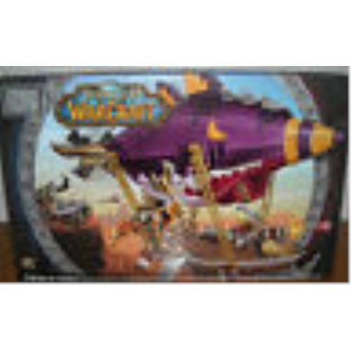 Mega Bloks World OF Warcraft 91014 Goblin Zeppelin Ambush 310 Pcs.new