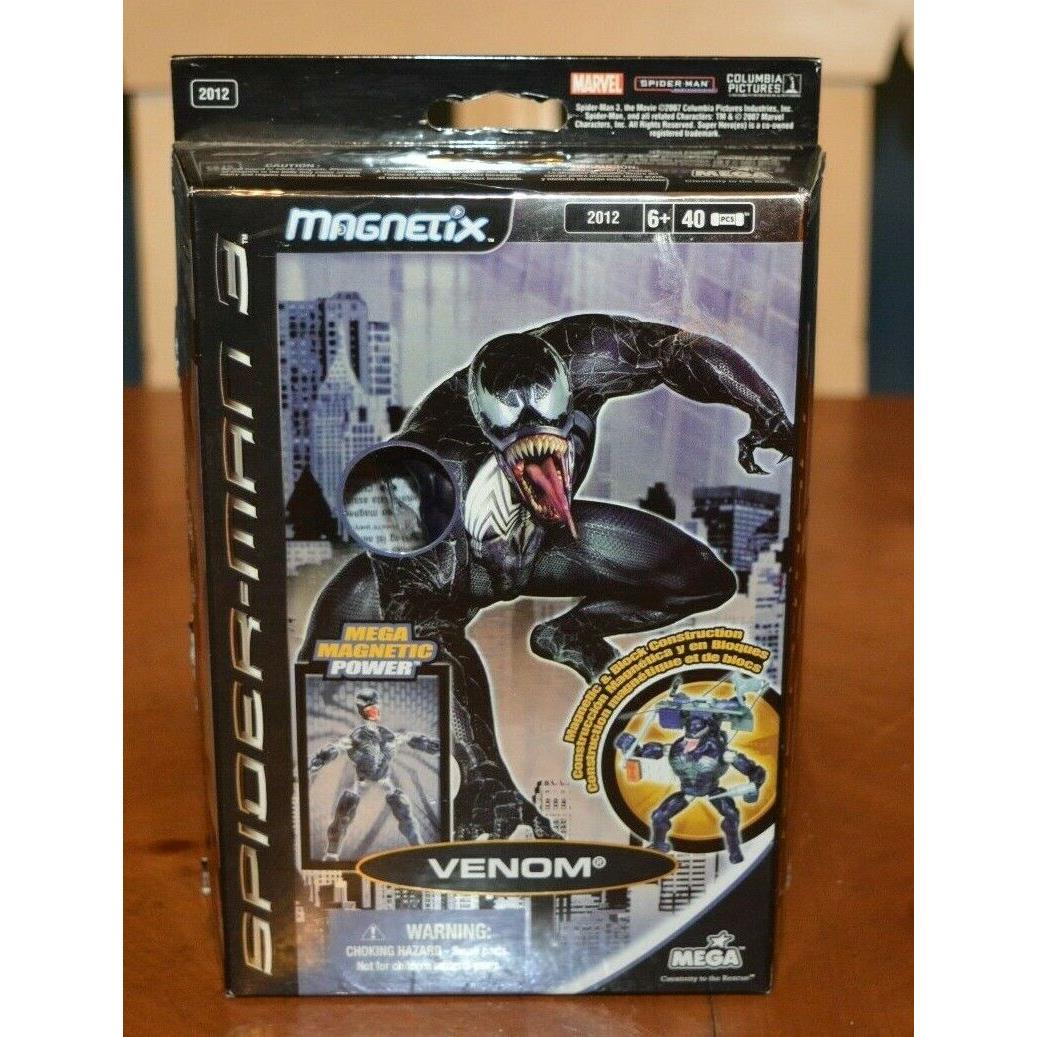 Exclusive Spider-man 3 Venom Mega Magnetic Power 2012 Figure