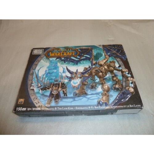 Mega Bloks World of Warcraft 91008 Sindragosa and The Lich King Set