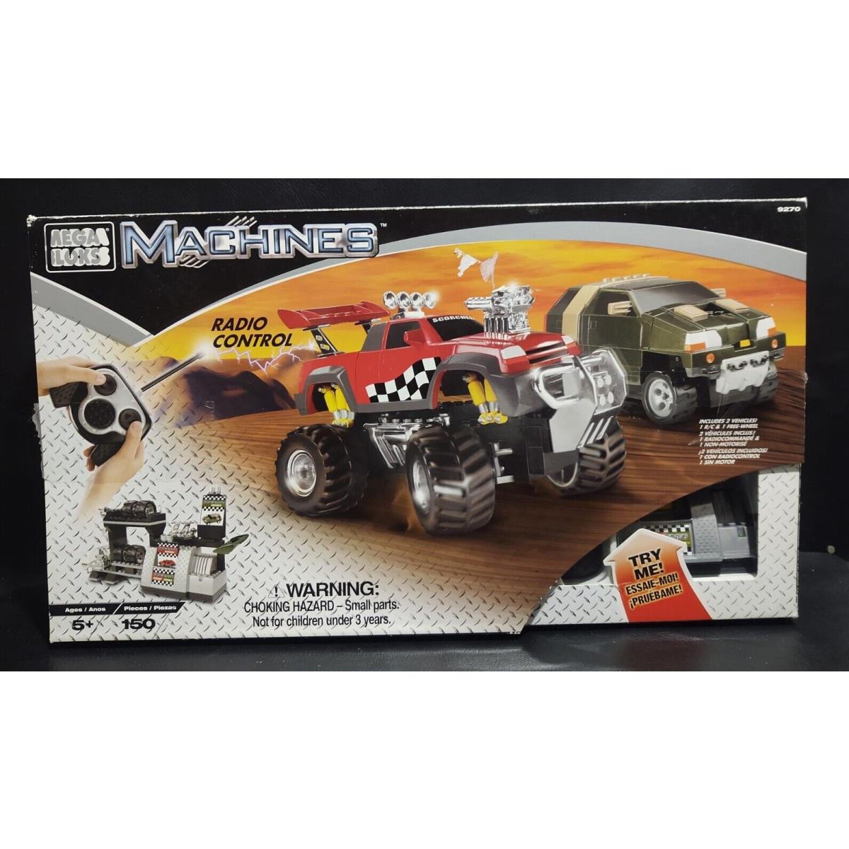 Mega Bloks Machines Radio Control Wireless Remote 9270 Building