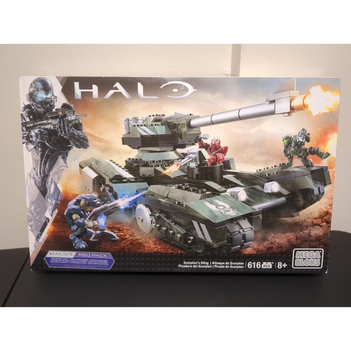 Mega Bloks Halo CNG68 Scorpion`s Sting Tank Mib