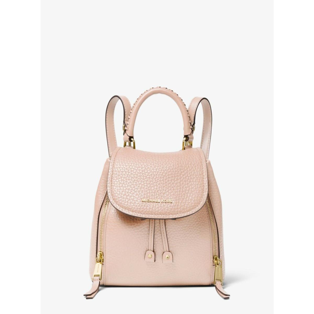 Viv large pebbled leather backpack sale