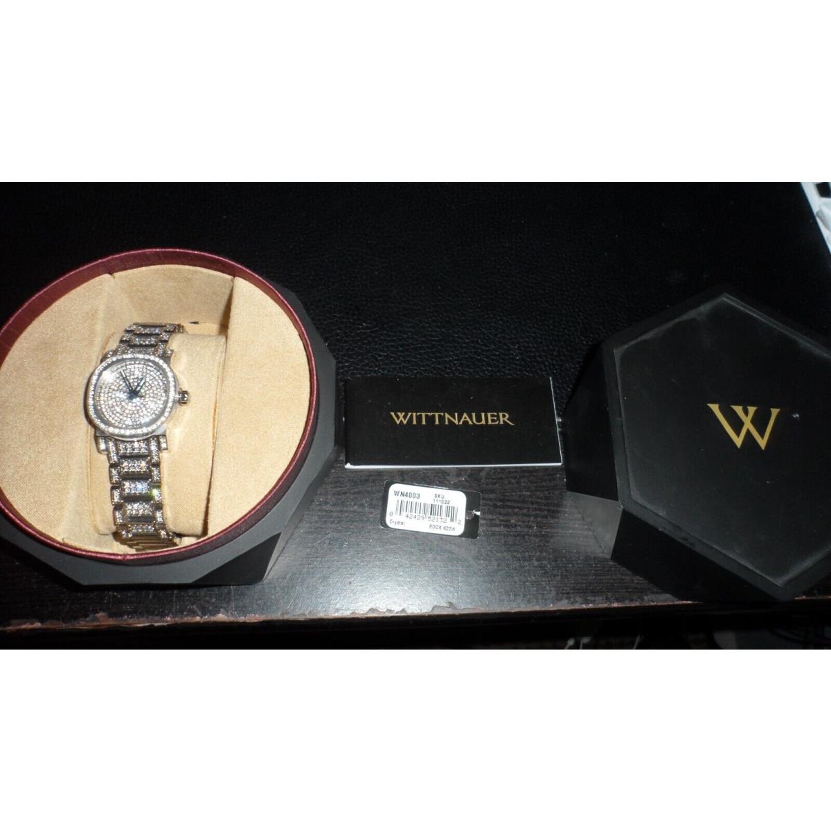 Wittnauer Women S Full Pave Dial Watch WN4003 /